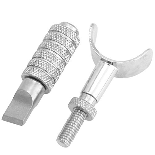 Breynet Adjustable Leather Craft Cutting Tool, Carving Swivel Knife Blade Rotate Carving Blade Handmade Art Tools Set Kit for DIY Leather Working