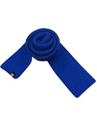 Scarf us Kids Knitted Scarf Fashion Solid Color Toddler Soft Warm Scarves Neck Warmer Winter for Girls Womens, Blue, One Size