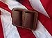J&J Custom Premium Leather 9mm Single Stack Double Magazine Carrier Holder Holster W/Belt Clip
