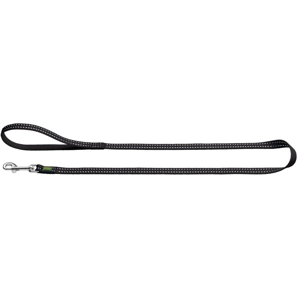 HUNTER Leash Tripoli 15/110 67121 Nylon black, reflecting