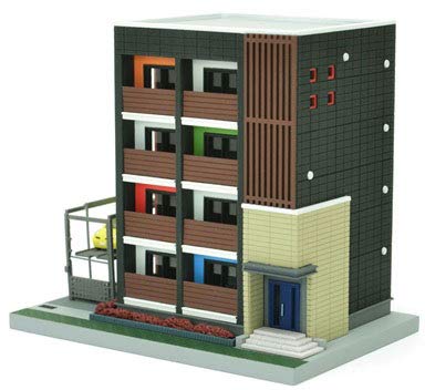 TomyTEC 290674 Apartment Block, Black Model Railway
