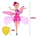 CJWPOWER Flying Fairy Doll - Infrared Induction and Remote Control Toys- Magic and Best Gift for 6 Year Old Girl Toy（Flying Fairy）