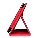 Fintie Nextbook Ares 8A Case - Slim Fit Premium Vegan Leather Folio Case Cover with Stylus Holder for Nextbook Ares 8A / Nextbook Ares 8 / Nextbook Flexx 8 / Nextbook 8 (Old Version) Tablet, Red