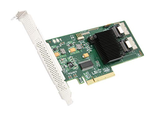 SAS9211-8I 8PORT Int 6GB Sata+sas Pcie 2.0 (Renewed)