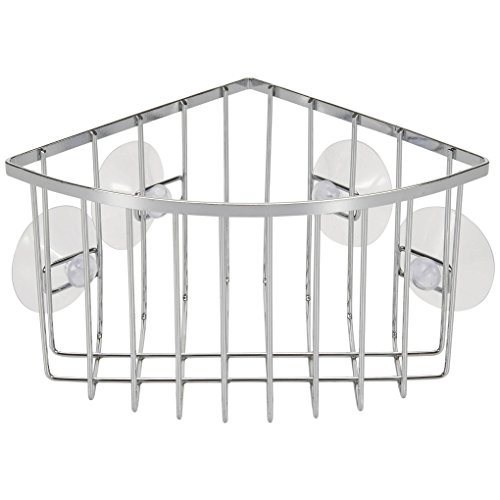 Buy Suction Caddy Corner Basket for Shampoo, Conditioner, Soap