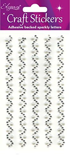 Oaktree Crafts Eleganza Wave Strips, Diamond/Pearl by Oaktree Crafts