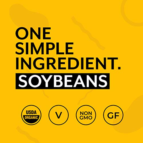 The Only Bean - Organic Soy Bean Spaghetti Pasta, Gluten Free Noodles (8oz) (6 Pack)