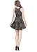 CowCow Womens Mini Dresses Halloween Spider Witch Bats Pumpkin Mummy Ghost Party Sleeveless Skater Dress, XS-5XL