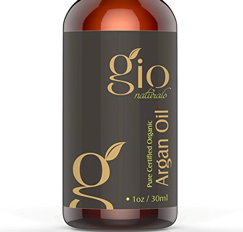 Gio Naturals USDA Certified Organic Moroccan Argan Oil - 1 Ounce