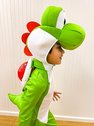 Disguise Boys Yoshi Costume, Official Super Mario Bros Deluxe Kids ...