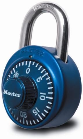 Master Lock 1530Dcm X-Treme Combination Lock In Assorted Colors (Pack of 4)