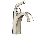 American Standard 7018101.295 Edgemere Single-Hole Bathroom Faucet, Brushed Nickel