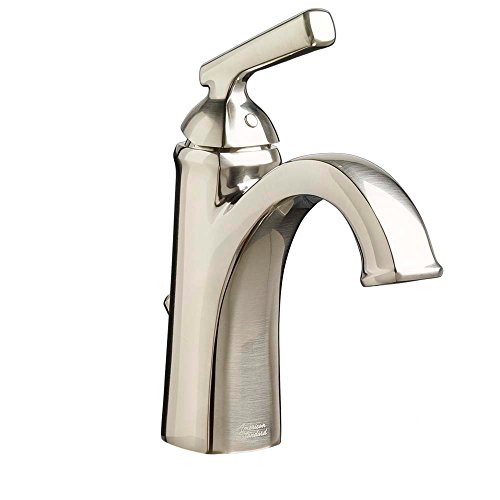 American Standard 7018101.295 Edgemere Single-Hole Bathroom Faucet, Brushed Nickel