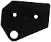Norcold Inc. Refrigerators 61631430 Black Door Hinge Plate