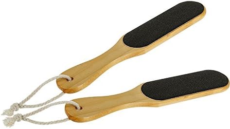 Double Side Pedicure Foot File, Professional Durable Cracked Skin Corns Callus Remover Pedicure Tool ,Feet Rasp (Pack of 2)