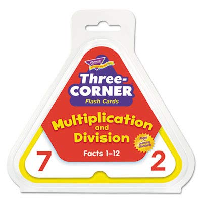 TEPT1671 - Multiplication/Division Three-Corner Flash Cards