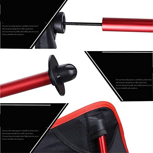 Bequeme Sonnenliege, Angelstuhl im Freien Große Rückenlehne Ultraleicht Tragbarer Mondstuhl Für Strandcamping-Picknick – Bild 7