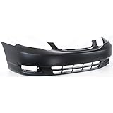 Diften 105-A5576-X01 - New Bumper Cover Facial Front Primered Toyota Corolla 2004 TO1000240 5211902915