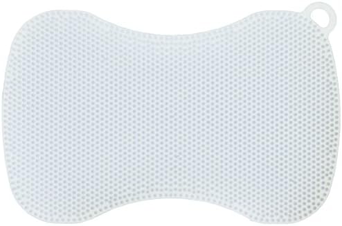 Kuhn Rikon Stay Clean Silicone Scrubber, Ice Blue