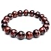 JOVIVI 10MM Natural Lava Rock Essential Oil Diffuser Gemstone Healing Power Round Elastic Stretch Bracelet Variation Colors and Material