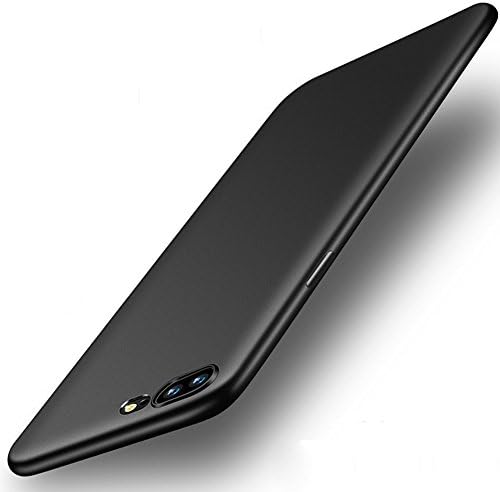 OnePlus 5 Case,Screen Protector,AMACASE Perfect Slim Fit Ultra Thin Protection Series Case for Oneplus 5 TPU Case and Screen Protector-Black