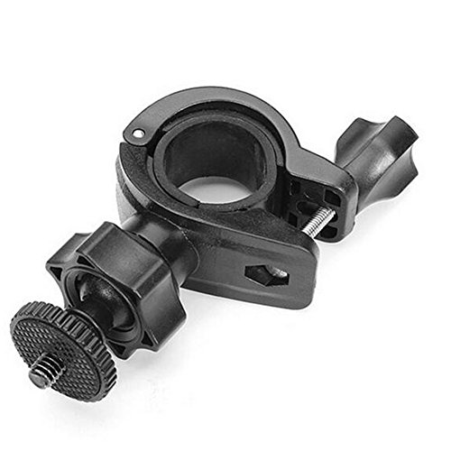Motorcycle Handlebar Mount Adapter, Walway Universal Bike/ Bicycle Bracket Mount Holder for GoPro Hero/ Bluetooth Speakers/ Cameras/ Recorders
