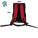 PetAmi Premium Pet Carrier Backpack for Small Cats and Dogs | Ventilated Design, Safety Strap, Buckle Support | Designed for Travel, Hiking & Outdoor Use (Red)thumb 3