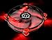 Thermaltake 200mm Luna 20 Series Red LED High Airflow Case Fan CL-F025-PL20RE-A