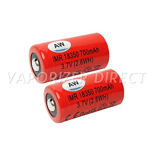 AW-IMR-18350-37V-Rechargeable-Battery-700mAh-ButtonTop-Batteries-2-Pack