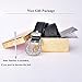 Talleffort Ladies Vintage Western Leather Belts for Women Genuine Leather Belt Black-S