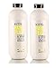 KMS HAIRPLAY Styling Gel Flake-Free Glossy Shine Firm Hold Long-Lasting Control, 25.3 oz (Pack of 2)