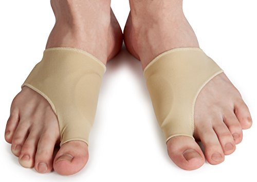 Bunion Relief Sleeve - Gel Bunion Pads Cushion Bunion Protector with Bunion Corrector that Relieve Hallux Valgus Foot Pain and Soothe Sore Bunions