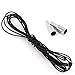 surepromise Replacement Fibreglass Pole Kit Shock Corded Camping Tent Equipment Black 4.5M X 8.5MM 9 Sections