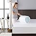 Sleep Innovations Dual Layer 4 Inch Memory Foam Mattress Topper, Twin Size, Medium Support, 2 Inch Cooling Gel Memory Foam Plus 2 Inch Pillow Top Cover