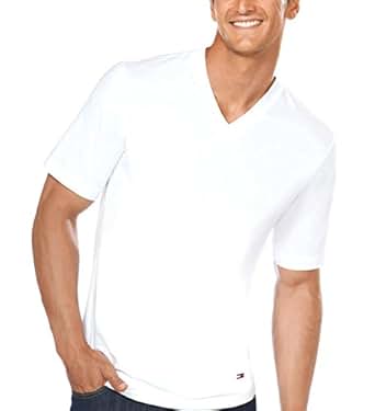 Hanes V-neck T-shirts - white t shirt v neck amazon