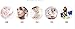 Eslite Waterproof Double Layers Shower Caps for Women(Green, White Dot)