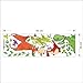 MLM Cute Cartoon Colorful Dinosaur Zoo Children's Room Decor Kindergarten Boys And Girls Bedroom Furnished Cartoon Sticker Removable Vinyl Wall Stickers