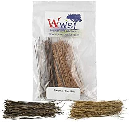 War World Scenics Swamp Reed Kit – Modelling Model Railway Railroad Wargame Layout Scenery Terrain Landscape Diorama Materials River Lake Track All Gauges