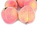 JEDFORE Fake Fruit Home House Kitchen Party Decoration Simulation Artificial Lifelike Peach 10pcs Set