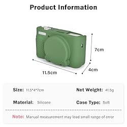 MUZIRI KINOKOO Camera Case for Canon PowerShot