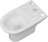 MYB Bathroom Close Coupled Toilet Slim Soft Close Seat PP WC Pan Cistern view 3