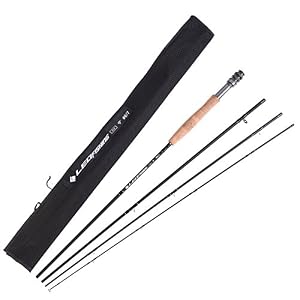 Explopur Canne À Pêche À La Mouche – Pêche À La Mouche En Carbone Rod 9ft 2.7m 4 Section Canne À Pêche Canne À Pêche…