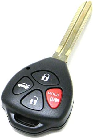 OEM Electronic 4-Button Remote Head Key Fob Compatible With 2013-2016 Scion FR-S (FCC ID: HYQ12BBY, P/N: SU003-01445)