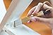 Featherline Series Pro Advanced Chalked Paint & Waxing 5 Brush Set | Top Results for Wax and Painting Projects | Use with All Brands of Chalked Paint