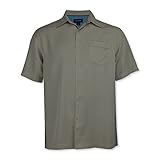 Cova Waterfront Mens Woven Shirt Driftwood XXXL
