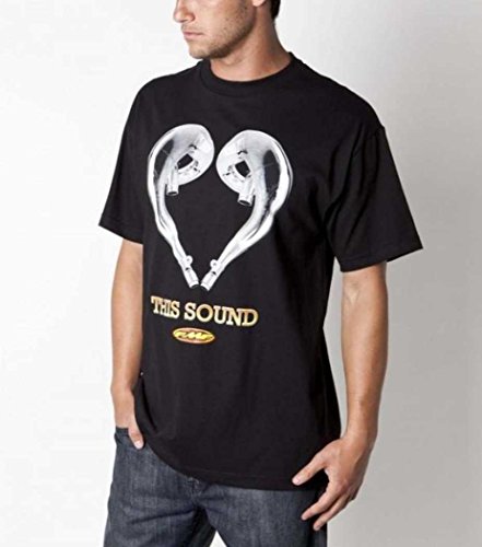 FMF Racing Men's Love This Sound Top, Black, Large