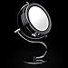 MIRRORVANA Bright & Curvy Double-Sided LED Lighted Makeup Mirror w/1 x 3X Magnification for Vanity Countertop, 6-Inch