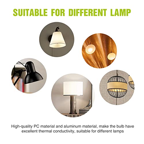 Neporal Rechargeable Light Bulbs Battery Operated Powered Backup Light