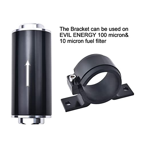 EVIL ENERGY 50mm Fuel Filter Mounting Bracket, Fuel Pump Clamp Holder