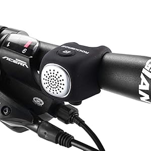 ROCKBROS Electronic Bicycle Horn Cycling Electric Bells Mini E-Bell Rainproof MTB Bicycle Lightweight 75 DB Bike…